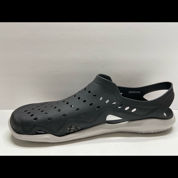 NEW Crocs Swiftwatee Wave Men’s Clogs Sandals - Picture 5 of 8